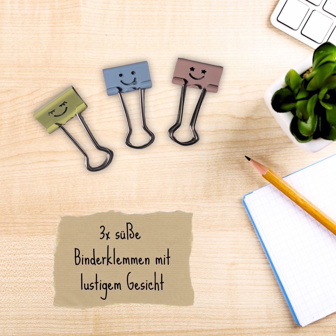 Büroklammern | Binderklemmen