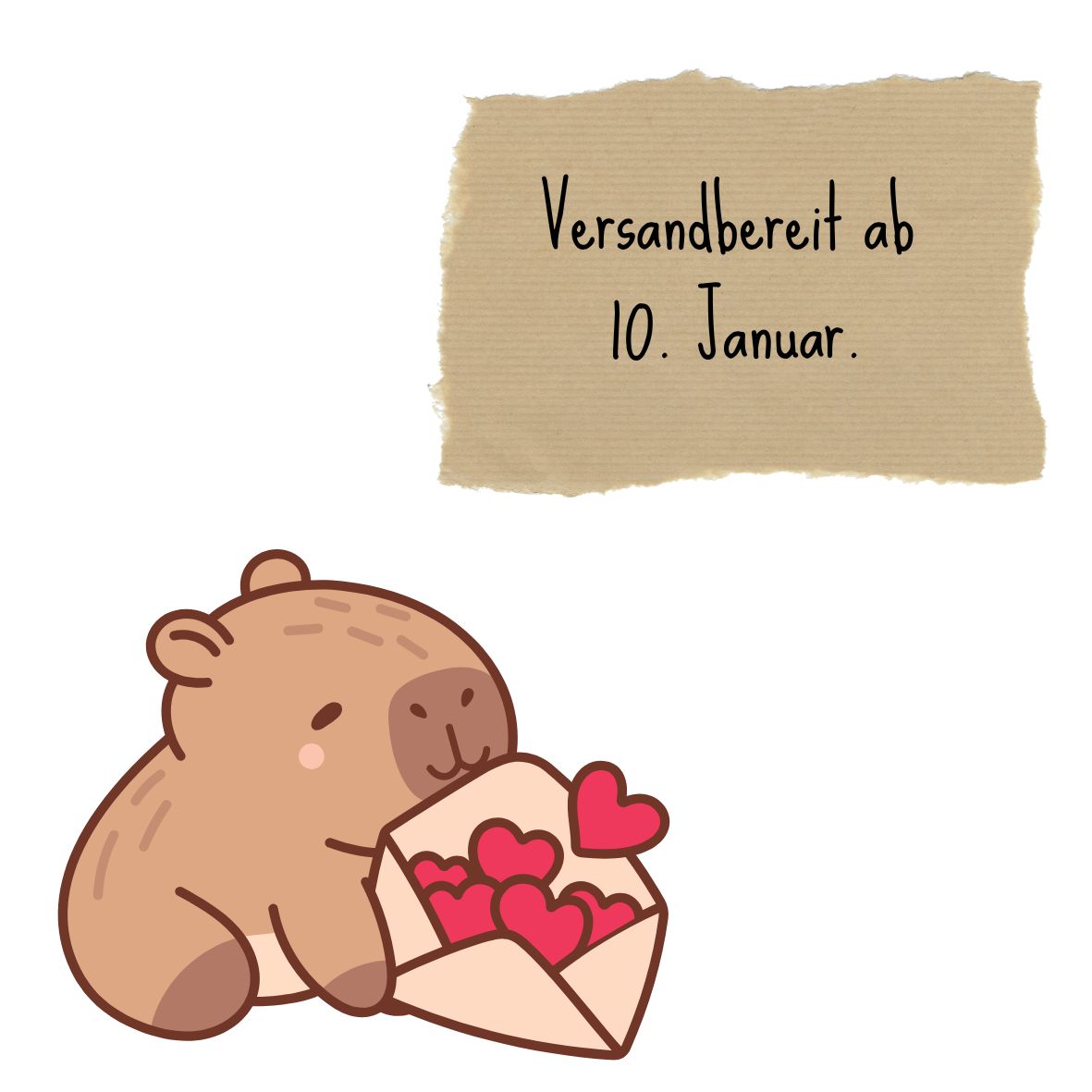 Capybara Schreibset – Vorbestellung ab 10. Januar versandbereit! 🌿