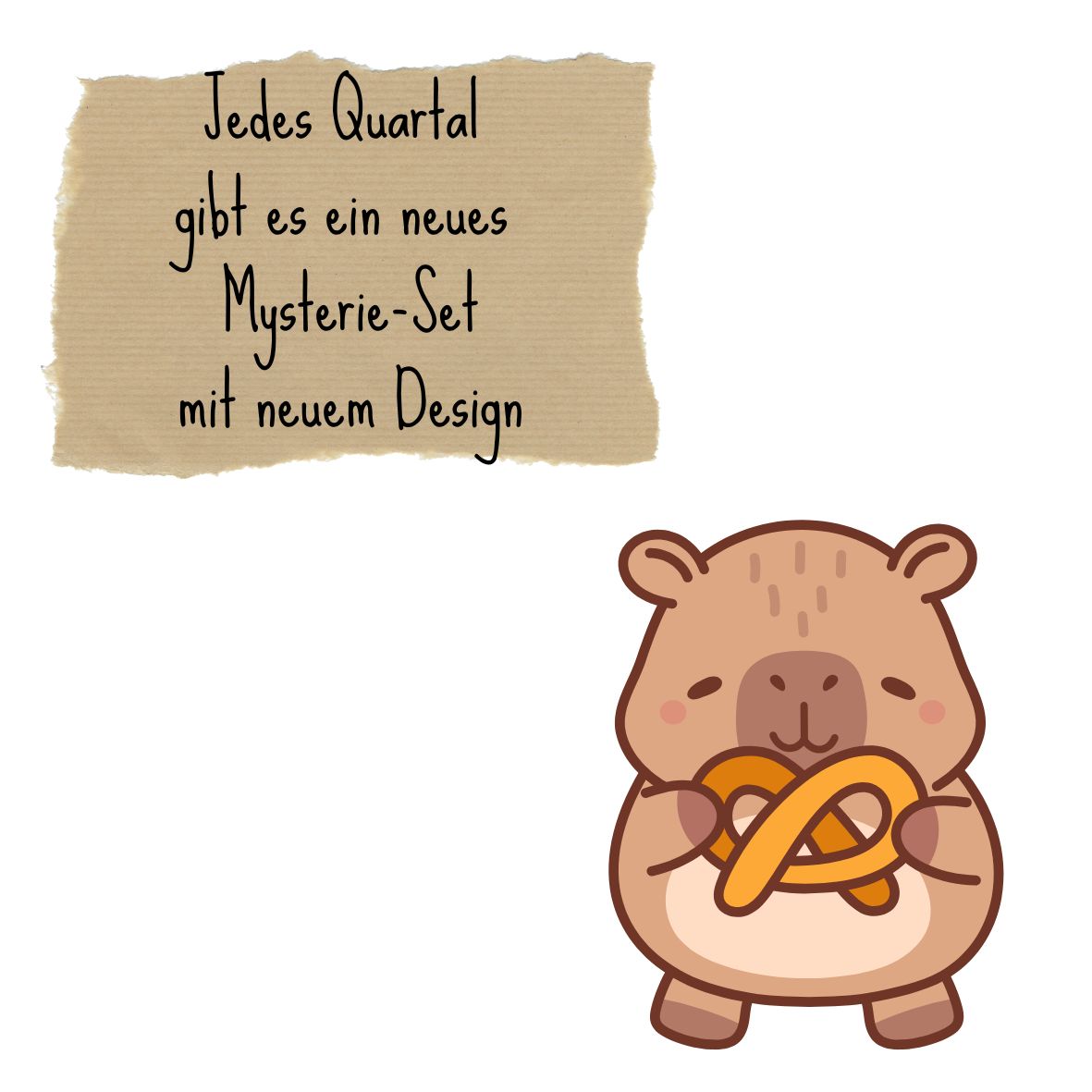 Capybara Schreibset – Vorbestellung ab 10. Januar versandbereit! 🌿