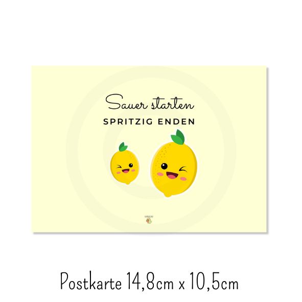 Organisations Set | Zitronen-Motiv