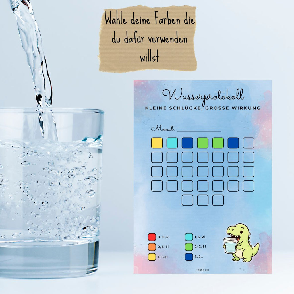 Wassertrink-Challenge! 🦖 A5