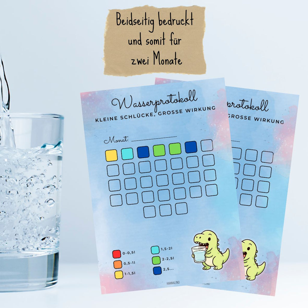 Wassertrink-Challenge! 🦖 A5