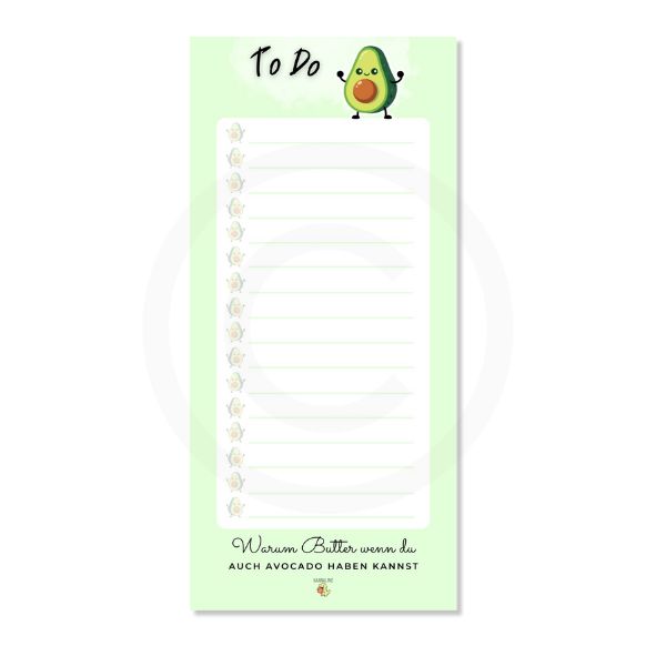 To-Do Block „Avocado“