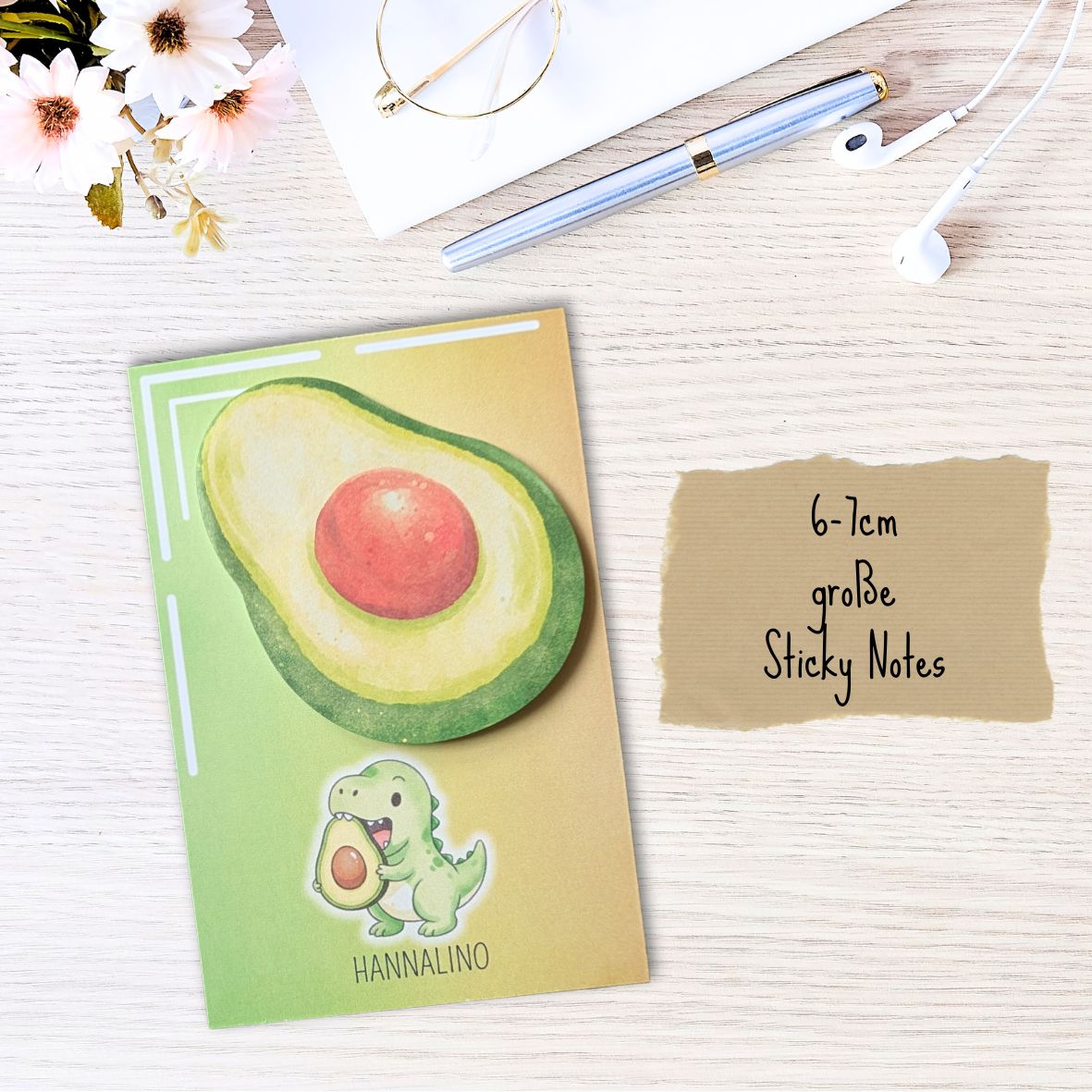 Fruchtige Sticky Notes – 8 süße Designs