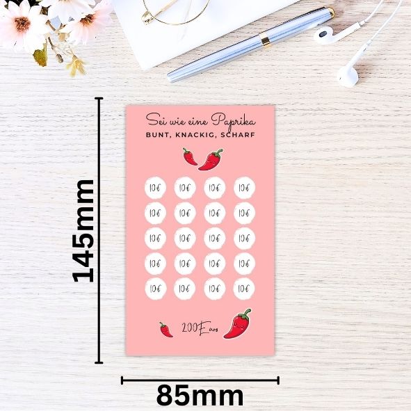 Sparchallenge Paprika | Mach Sparen zum bunten Genuss! 🌶️💰