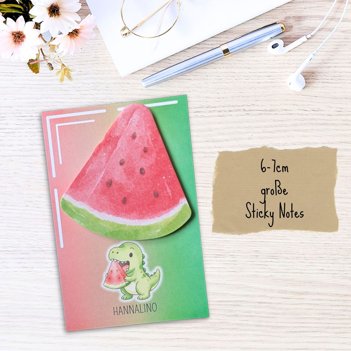 Fruchtige Sticky Notes – 8 süße Designs