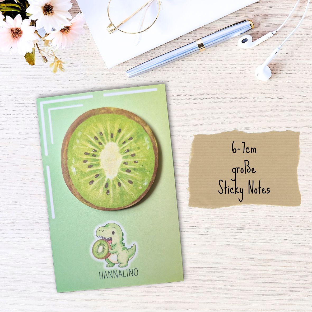 Fruchtige Sticky Notes – 8 süße Designs