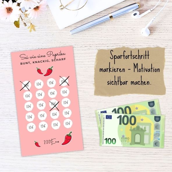 Sparchallenge Paprika | Mach Sparen zum bunten Genuss! 🌶️💰