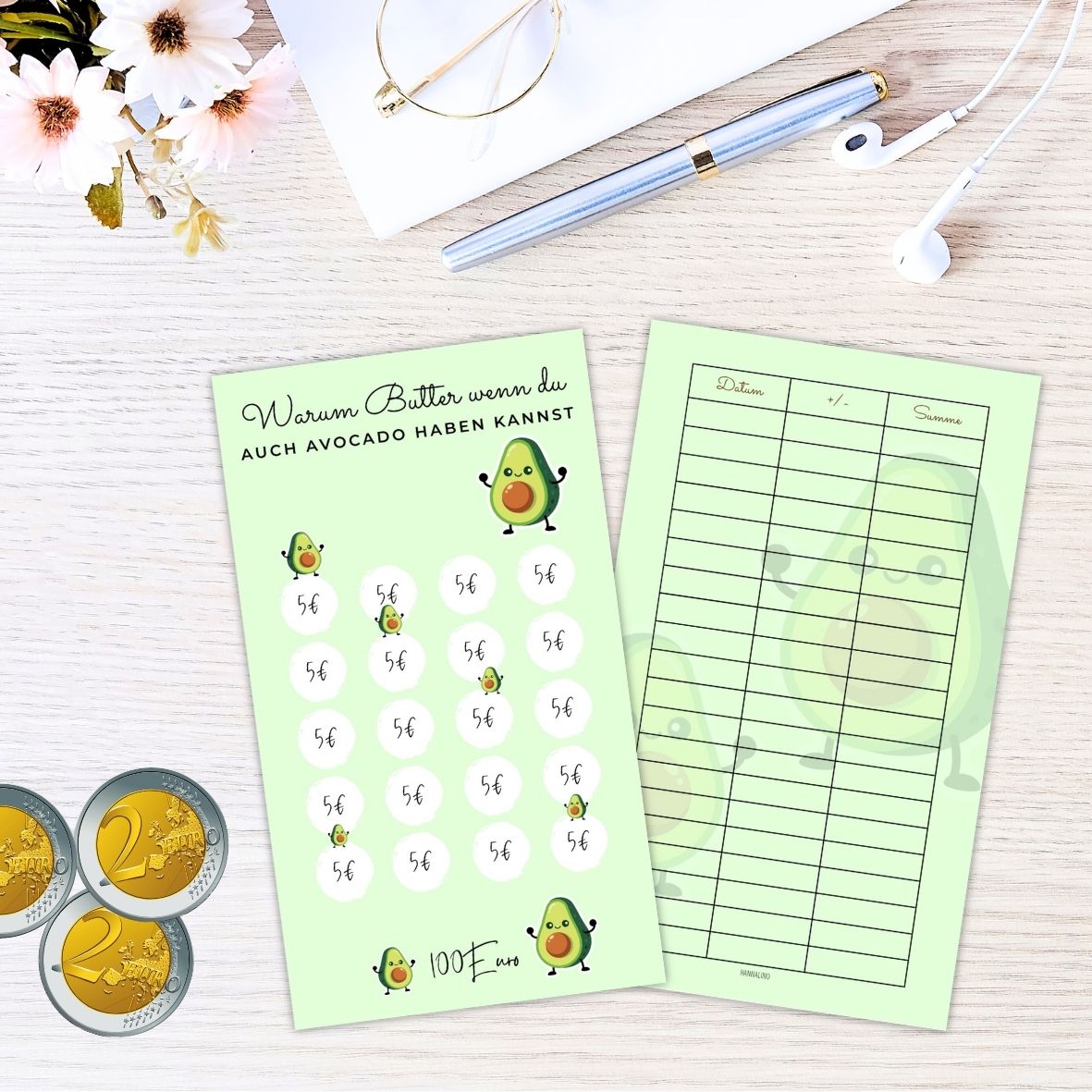 Sparchallenge Avocado | Mach Sparen zum bunten Genuss! 🥑💰