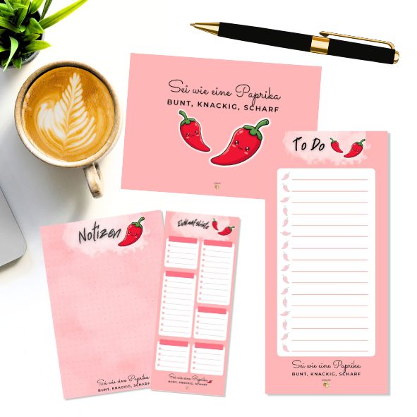 Organisations Set | Paprika-Motiv