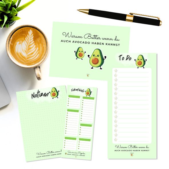 Organisations Set | Avocado-Motiv
