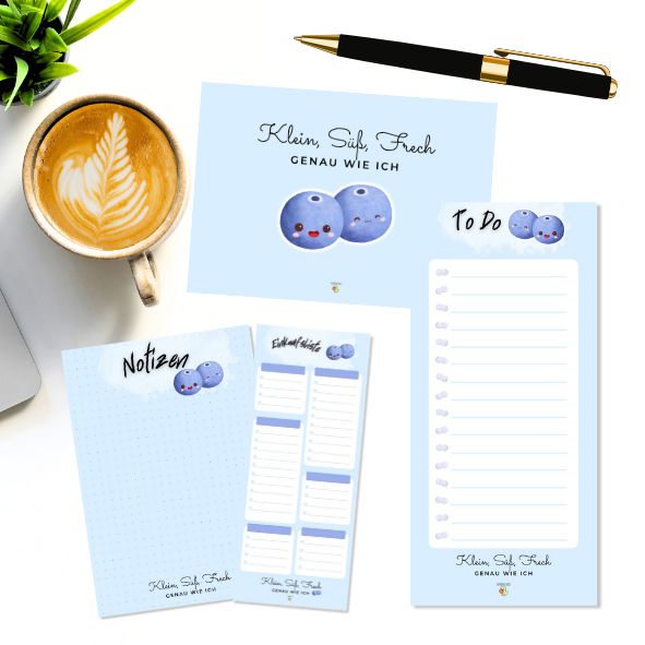 Organisations Set | Heidelbeer-Motiv