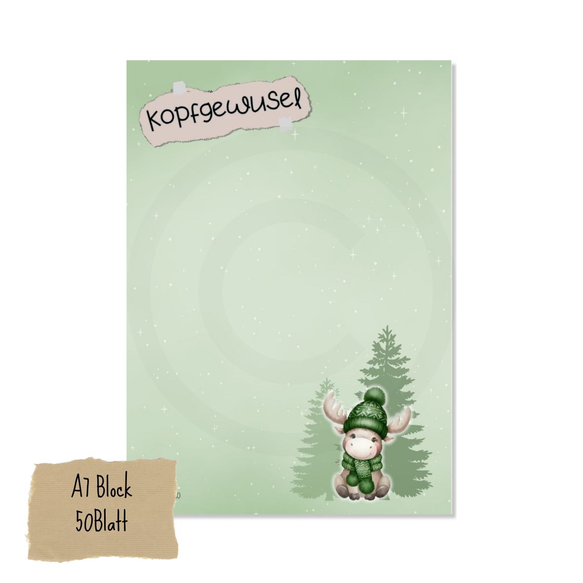 Schreibwaren-Set „Winterzauber“ – 4-teilig | Perfekt für Planung, Organisation & Geschenke ❄️