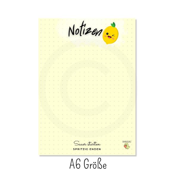 Organisations Set | Zitronen-Motiv